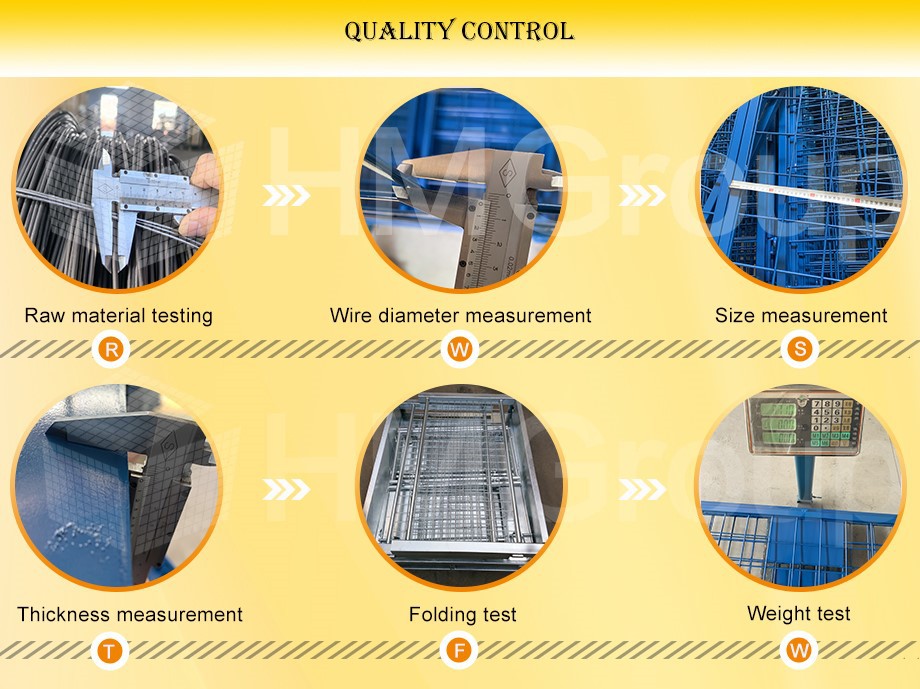 steel wire mesh pallet stillage cage steel wire mesh pallet stillage cage