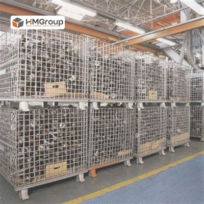 Metalltraadist hoiukonteinerid